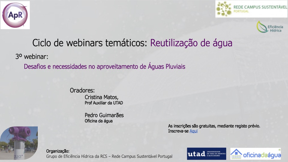 Webinar Eficiência Hídrica