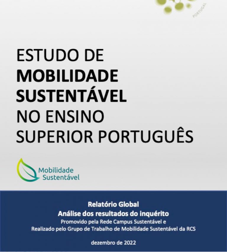 Estudo de Mobilidade Sustentável no Ensino Superior de Portugal